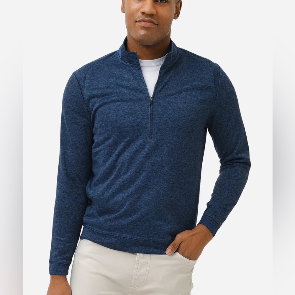 Johnnie-O Men’s Reflex Fleece Prep-Formance 1/4 Zip Pullover Size XL